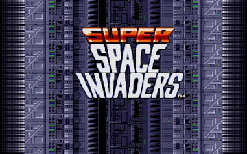 Super Space Invaders_Disk1 screen shot title